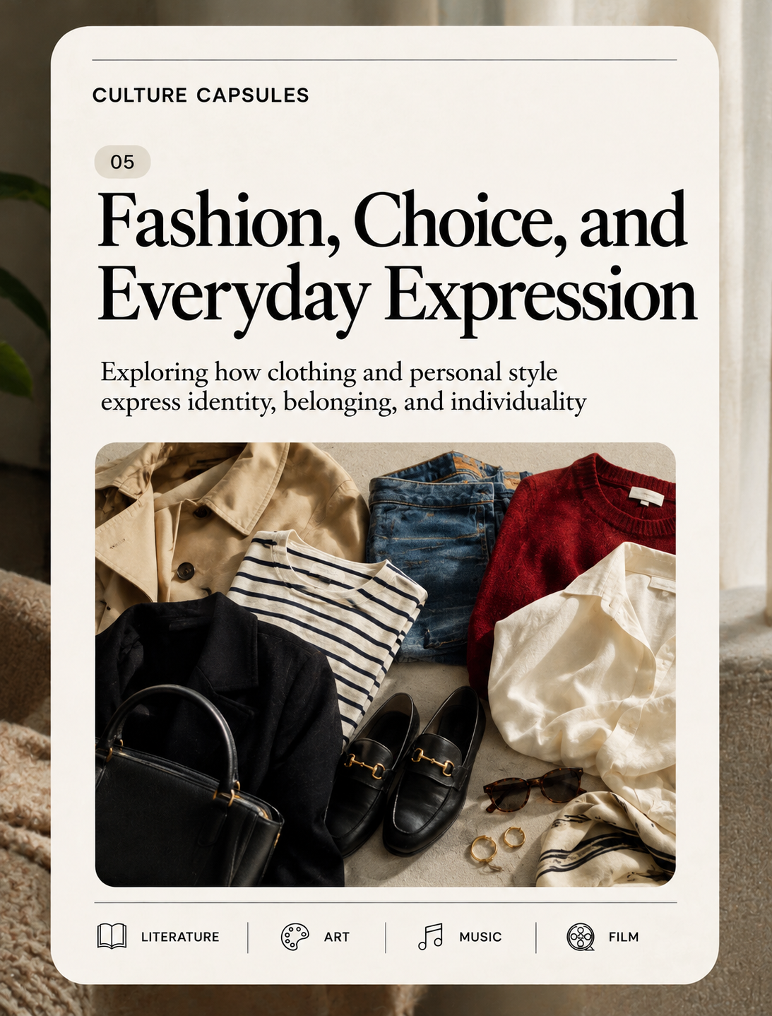 Fashion, Choice, and Everyday Expression